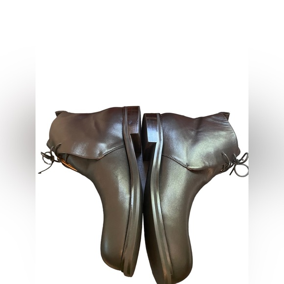 SOLD bottega Veneta Chukka Calf black leather lace up ankle boots men’s sz 13 - Picture 8 of 9